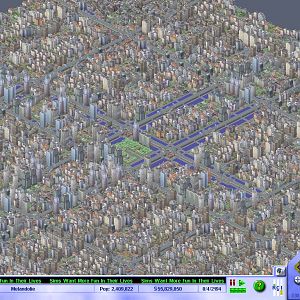 Another city made by me from Sim City 3000 Unlimited.