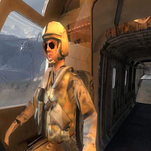 High quality graphics pilot in mw2.