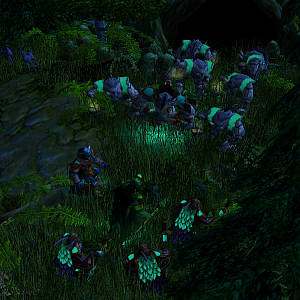 After following Silly Lil Ant's map, Dragram and his forces came to a cave. On the map, this place was marked with a small icon and next to the icon w