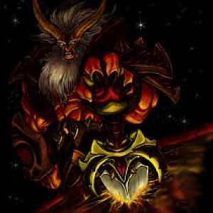 Sargeras poses for a picture.