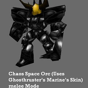 Chaos Space Orc
The most adaptive trooper in my empire