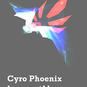 Cyro Phoenix
This is my pet, the cyro phoenix is a rival to his cousin, pyro phoenix, this one doesn't spread fire, instead of it, the cyro phoenix c