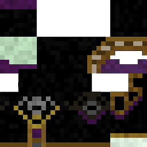 Warcraft 3 Acolyte skin for minecraft. Its what I use.