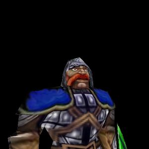 Warrior with team color