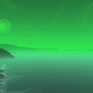wallpaper green view