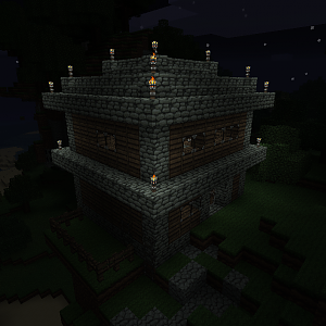 My house in minecraft =)