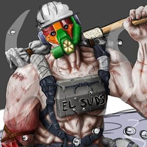 El Suds the Post-Apocalyptic Raider.
Everyone loves to be clean!