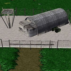 The German secret research bunker. I'm thinking about making it able to launch Flying Bombs, so that would make it a worthy target for Allied troops.