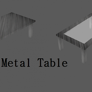 Metal Table
Yeah I know... Crappy texture, crappy meshes, crappy model. But hell it`s more from useful to me.