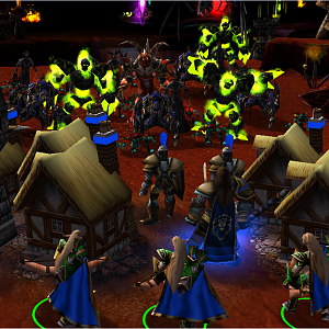 Example of defending a chokepoint agaisnt the Burning Legion.