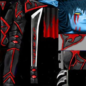 fudo(custom warden model) skin with cape ripped just gives black texture. no team color!