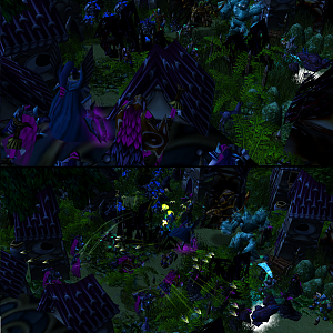 Suddenly Nithil the moonlight scout yelled “They have come!” and everyone looked at the direction he was pointing. On a roof stood a squad of night el
