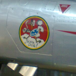 Brazillian Expeditionary Air Force symbol - "Senta a Pua".  (I have no idea on how to translate that in English...)