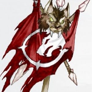 Shakuras Banner colored by me, made by Blizzard for the Frostwolf Clan