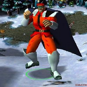 M. Bison

This is M. Bison from Street Fighter. He is the main super villain in it and he has magic energy powers.

This model means a lot to me i