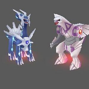 Dialga and Palkia

Absolutely perfect models of the legendary pokémon Dialga and Palkia. Fully animated with perfectly matching animations. Sad thin