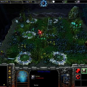 This screenshot shows Link (link.mdx by ElectricSaiyan), Young Link (younglinkbyzerox.mdx by Zerox), Zelda (Impaler.mdx by Jigrael).

THIS MAP IS TE