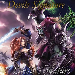 Devil Signature - nah i wanted to make Something like Bladetitans but no time for that my school starts in few days :(