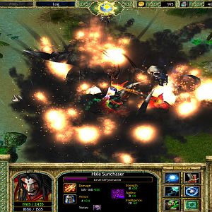 Pyromaster with one of his spells