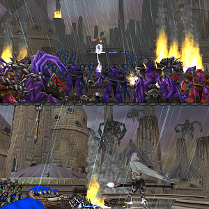 The streets of Dalaran

Heroic armies of Lordearon Frontier battle daily against forces of Chaos for domination in Dalaran. Caliope leading army her
