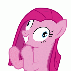 Pinkie Pie Weird Face Clap