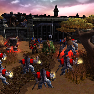 On their journey into central Kalimdor, Hamuul Runetotem, Rexxar, Misha and Baine Bloodhoof passed the new human town known as Peripheria, a small mer