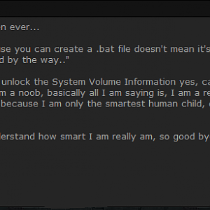 Huge ego much?