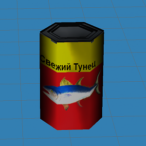 Tuna Can
=======
A simple model with a simple texture.
How did I wrote in Russian you ask... Google Translate is my friend!