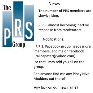 P.R.S. Notification Monthly

Comments here: