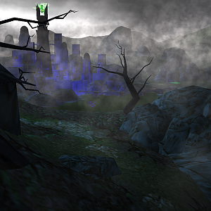 The Dark Fortress

The Dark fortress Necrot'ethar: The Necrotic hold that was build behind The wall is now The Fallen's main Bastion of death and de