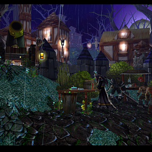 Moonlit Market