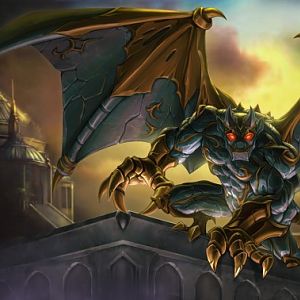Chinese Artwork for the Classic Galio skin