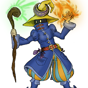 Black Mage by SandyLeDandy