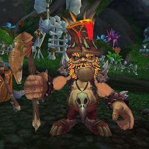 Pygmy Shaman.
There is a story behind this little Pygmy!