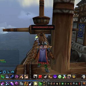 My Worgen in Catser Form. Note: Hes yelling "HIVEWORKSHOP.COM"
