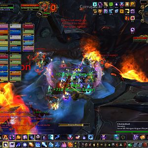 Spine of Deathwing, Dragon Soul raid's seventh "boss"...

Between all other 7 bosses I think this part was the hardest, because if you fell down no