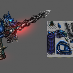 Naga Death Knight WIP8