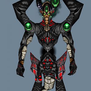 Abyssal Devil
Abyssal Devil is a gate keeper of Outland, actually he is the gate himself.
He can open the gate between Outland to any world he came