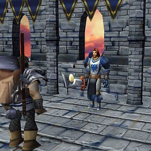 "The future within the horizon"

In the days that I was watching over Falmir from the keep and keeping the king's chamber secured, I was looking at