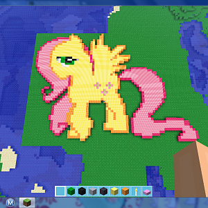 Fluttershy Minecraft.

-made by:.... ME!