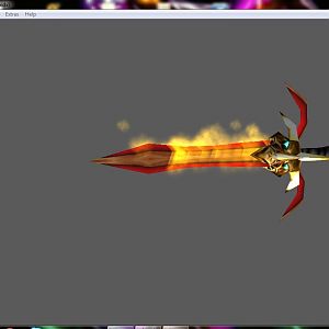 Blood ELf Dragon Sword