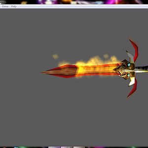 Blood ELf Dragon Sword