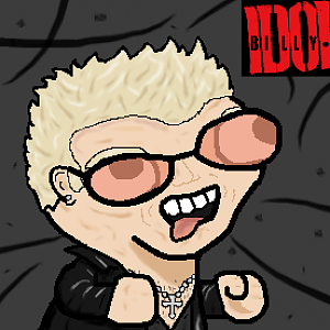 A fsjal of Billy Idol!