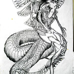 Maliris
A golden cobra that have a woman figure in his head, disguise as a golden memento to lure his prey.
