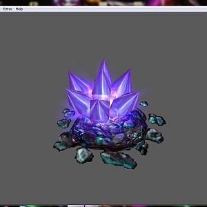 Purple Crystals (request from GrandKaiser)