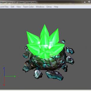 Green Crystals (request from GrandKaiser)