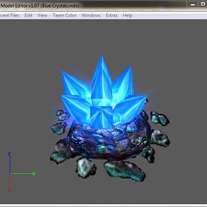 Blue Crystals (request from GrandKaiser)