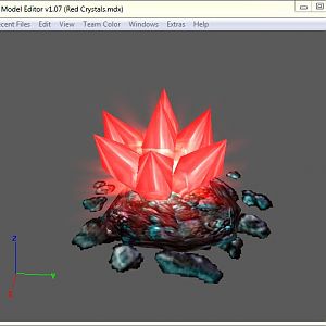 Red Crystals (request from GrandKaiser)