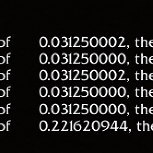 This is what happened after a second test.
This one is more accurate.