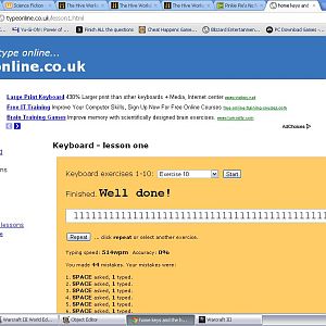 I got 514wpm :P
